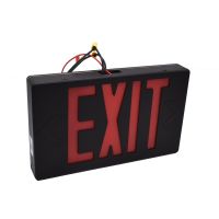 4k Fully Functional Exit sign with Hardwire Kit 